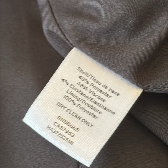 Halogen Black Tie Sleeves Oversized Blazer Size Medium NWT - Picture 8 of 12